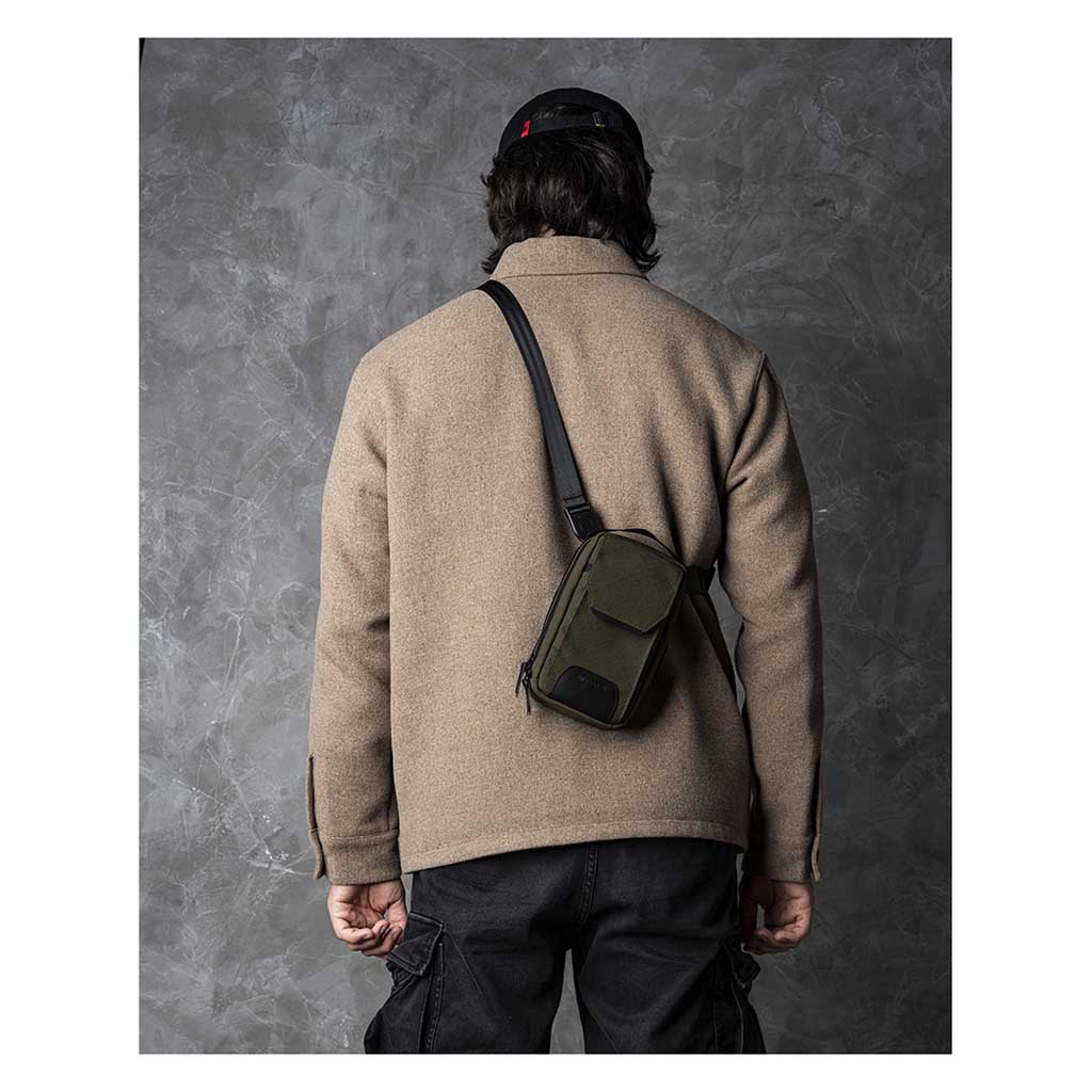Modular Sling V2 Alpaka AD010740522 Sling Bags One Size / Army Green | Axogrid 300D