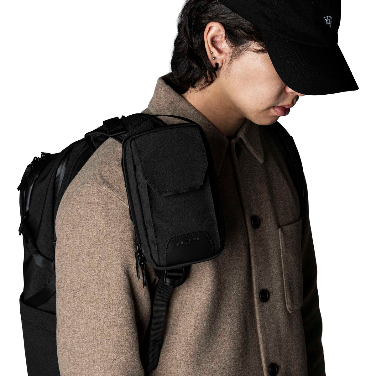 Modular Sling V2 Alpaka AD010740122 Sling Bags One Size / Black | Axogrid 300D