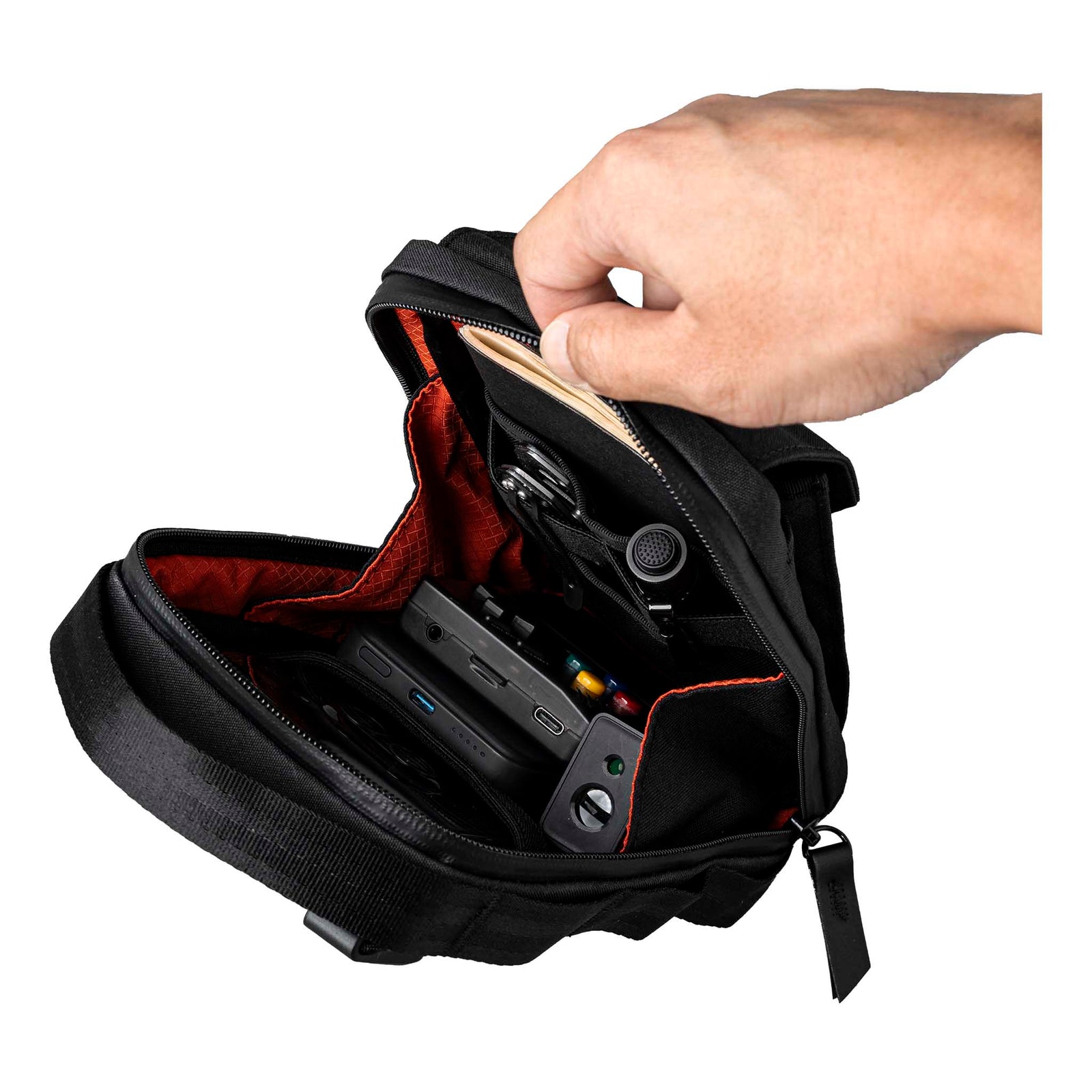 Modular Sling V2 Alpaka AD010740122 Sling Bags One Size / Black | Axogrid 300D
