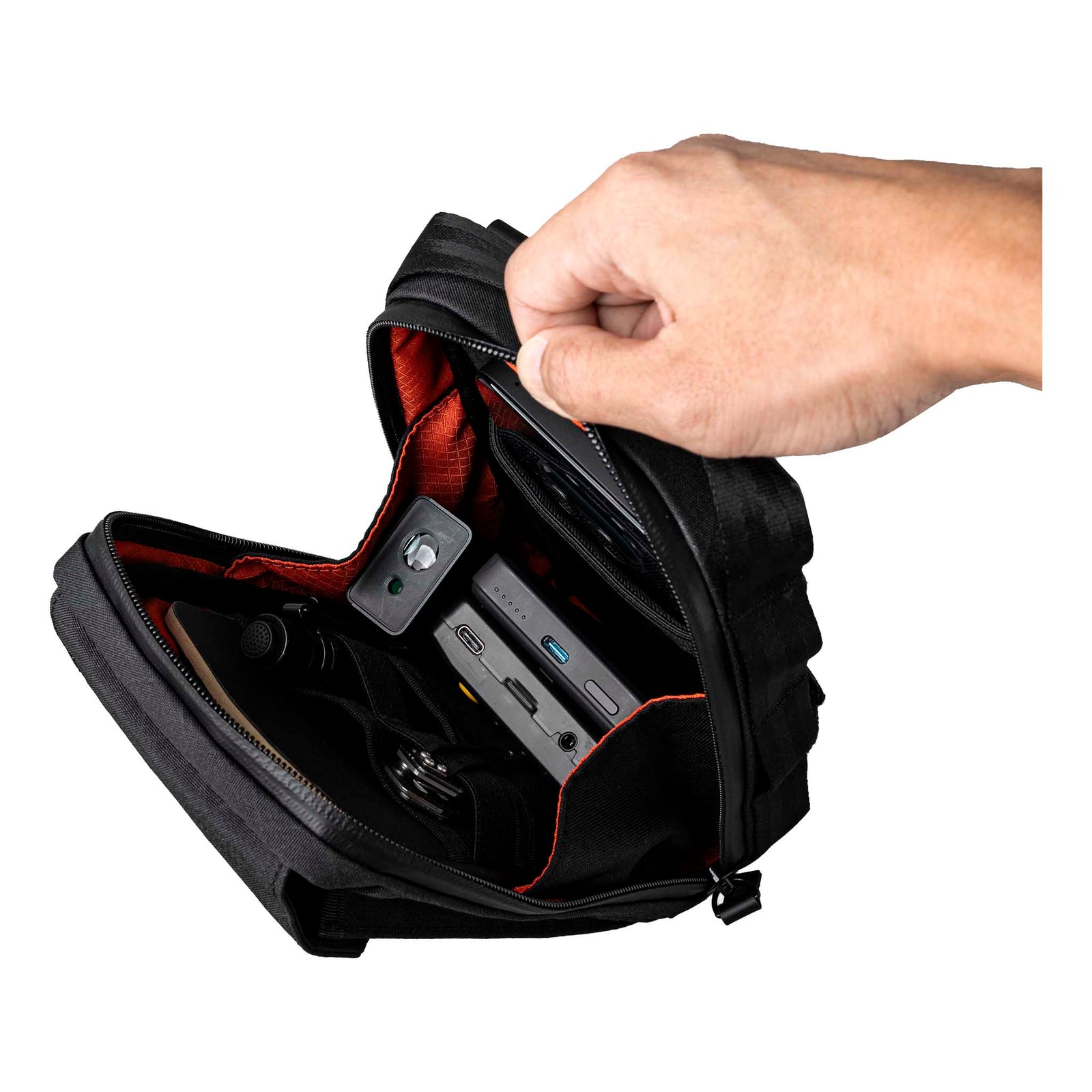 Modular Sling V2 Alpaka AD010740122 Sling Bags One Size / Black | Axogrid 300D