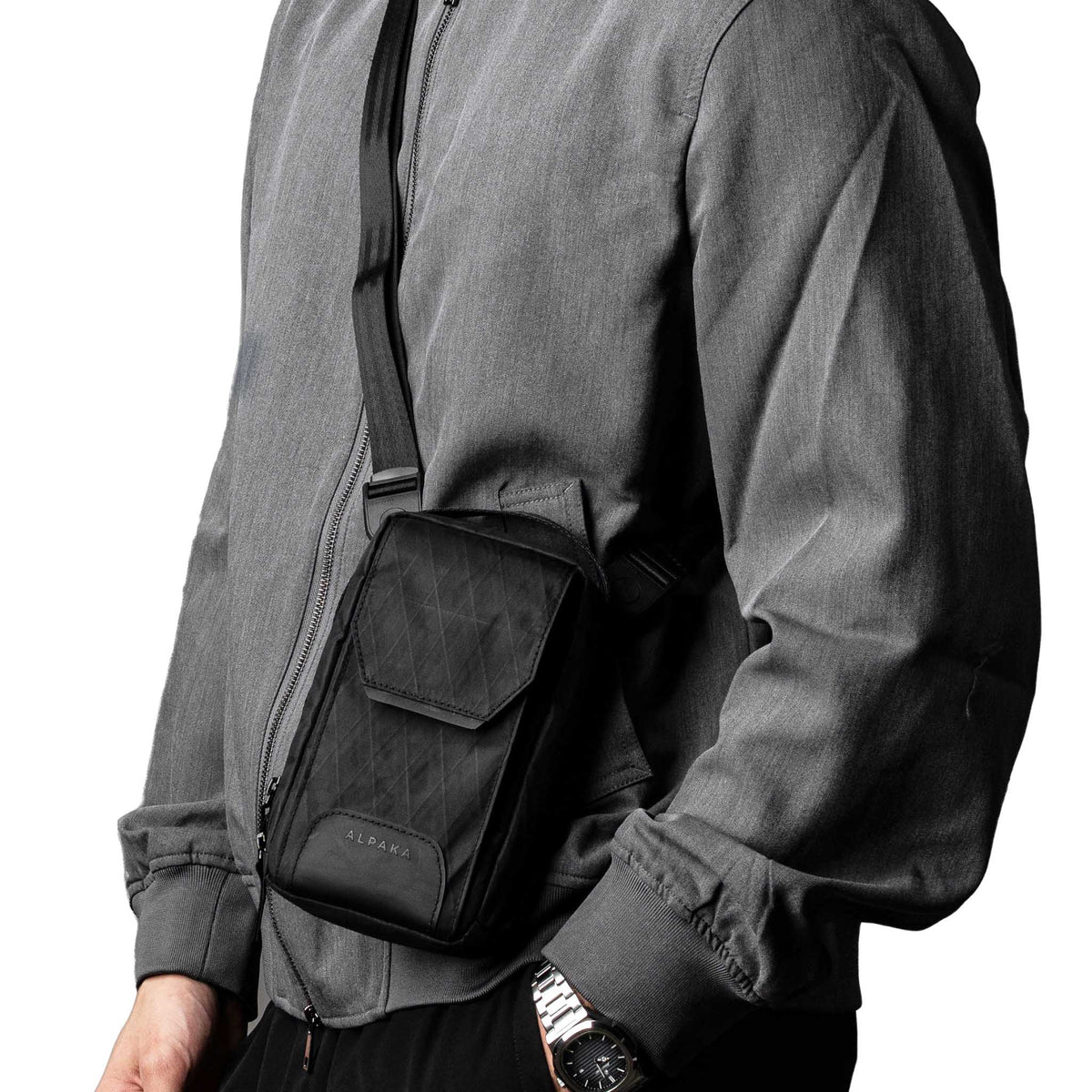 Modular Sling V2 Alpaka AD010740103 Sling Bags One Size / Black | X-Pac VX21