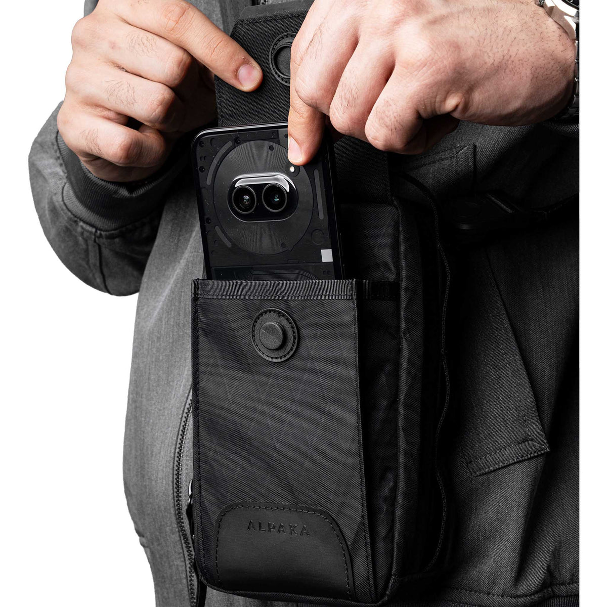 Modular Sling V2 Alpaka AD010740103 Sling Bags One Size / Black | X-Pac VX21