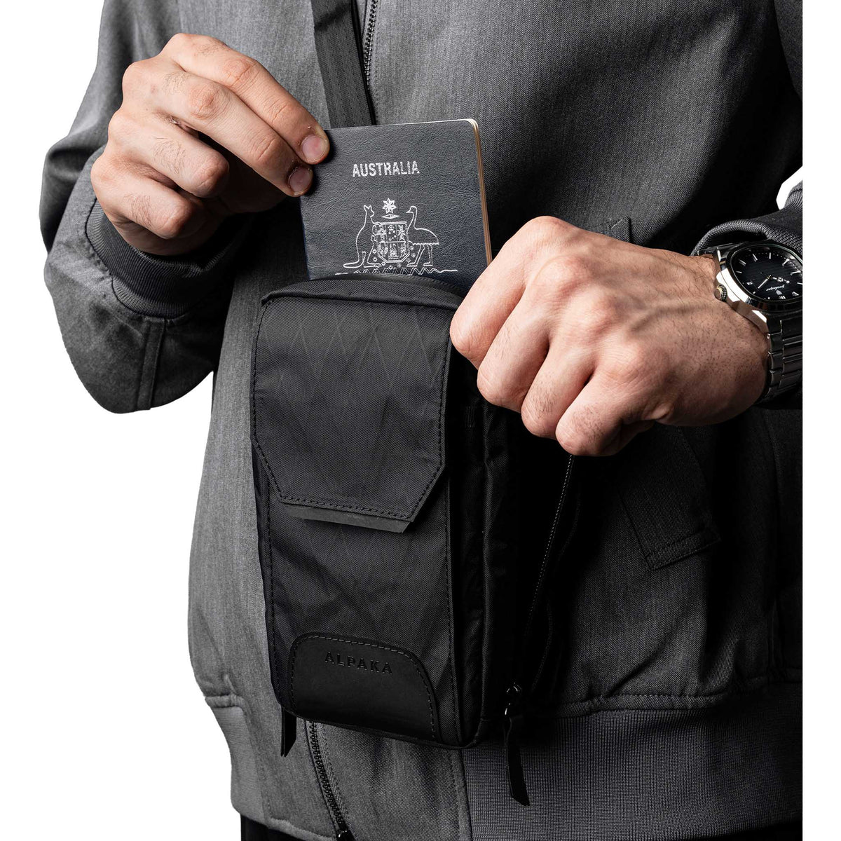 Modular Sling V2 Alpaka AD010740103 Sling Bags One Size / Black | X-Pac VX21