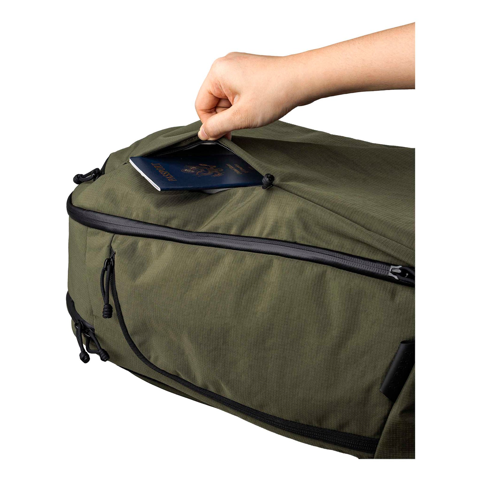 Traverse Backpack 30L Alpaka AA010860524 Backpacks 30L / Green | Axoflux 400D