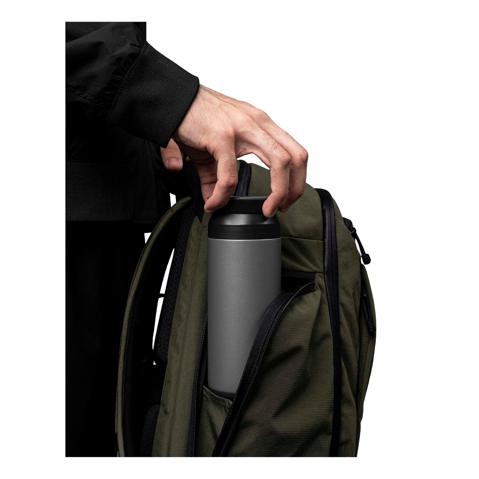 Traverse Backpack 30L Alpaka AA010860524 Backpacks 30L / Green | Axoflux 400D