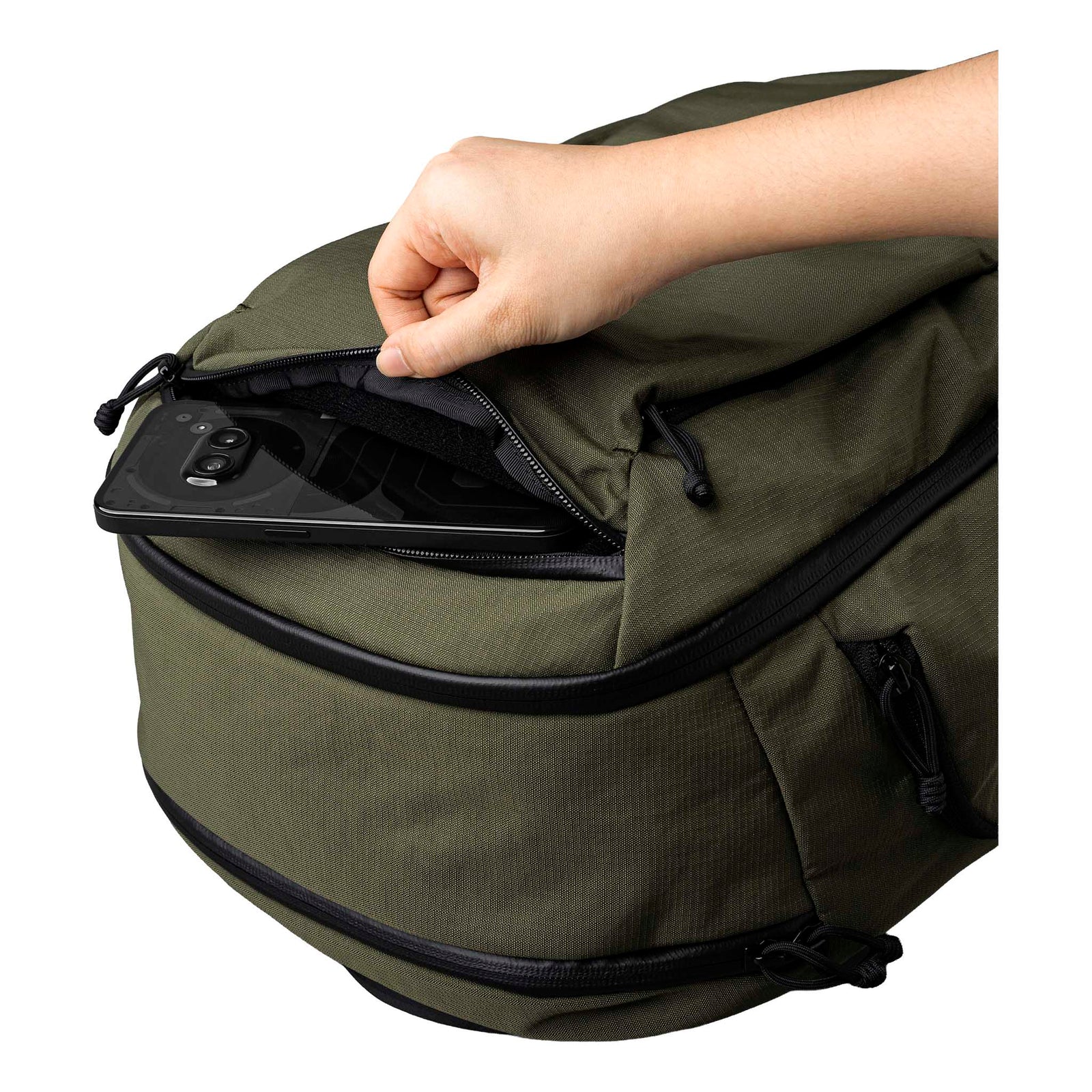 Traverse Backpack 30L Alpaka AA010860524 Backpacks 30L / Green | Axoflux 400D