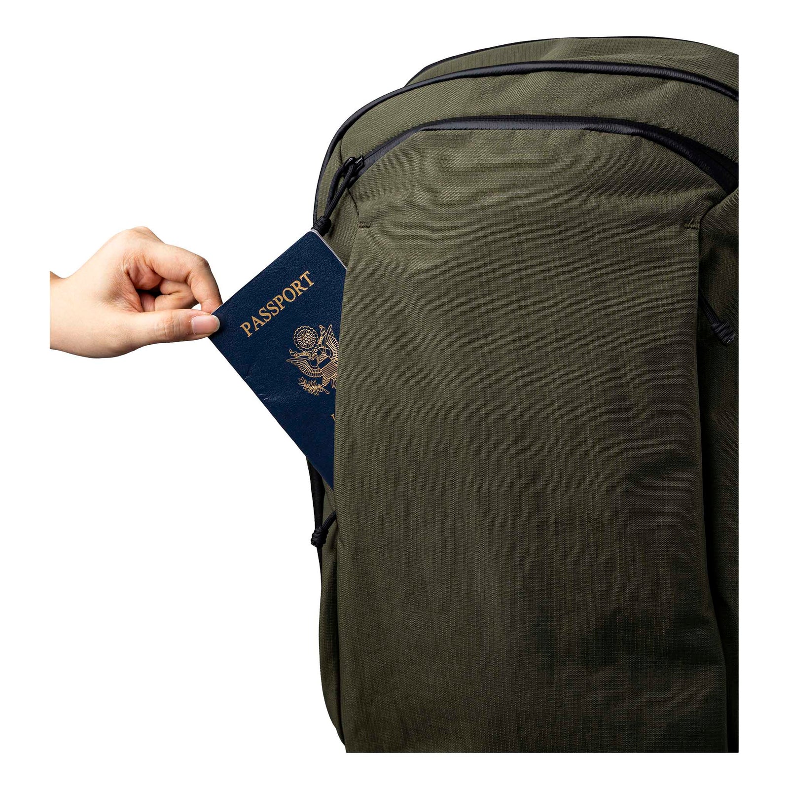 Traverse Backpack 30L Alpaka AA010860524 Backpacks 30L / Green | Axoflux 400D