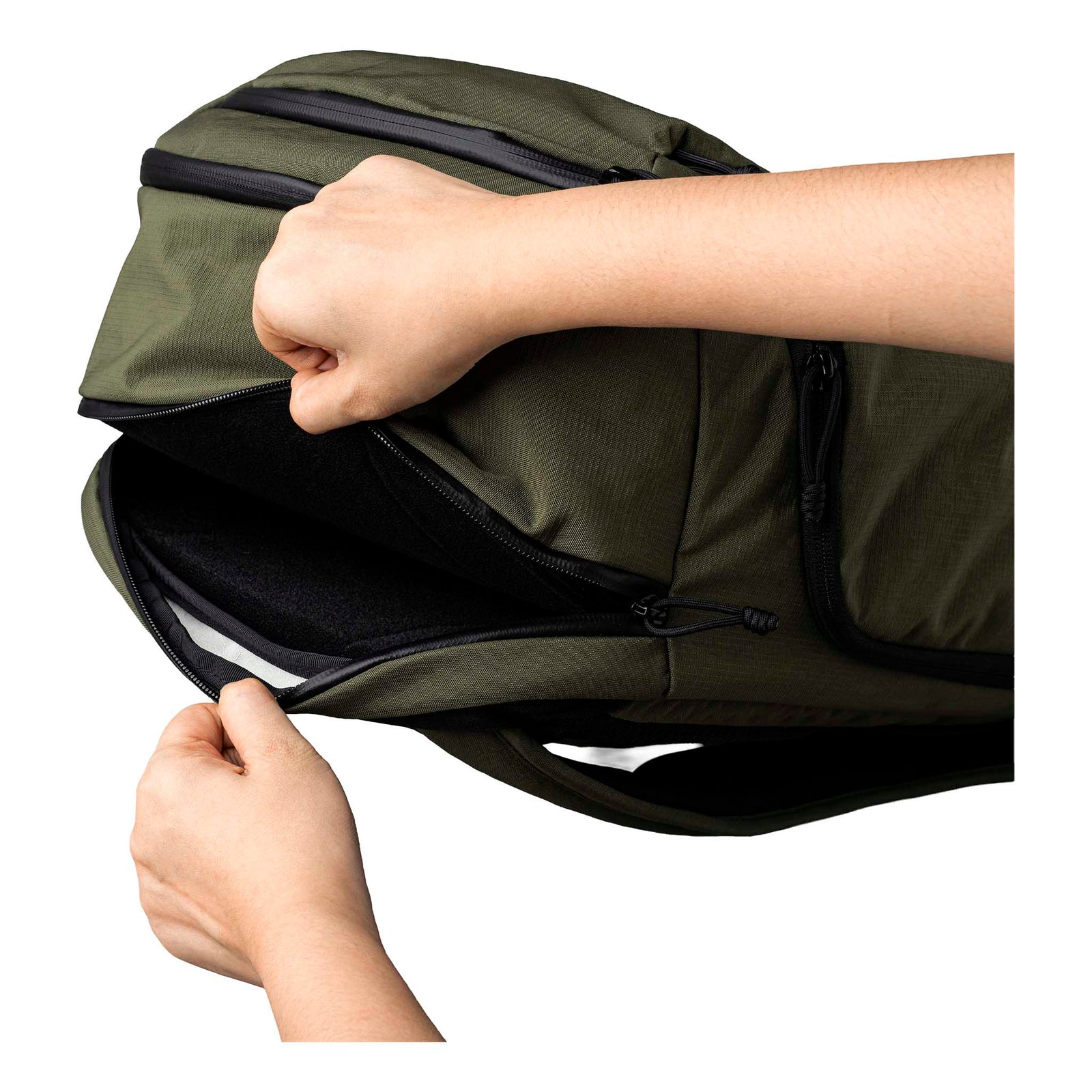 Traverse Backpack 30L Alpaka AA010860524 Backpacks 30L / Green | Axoflux 400D