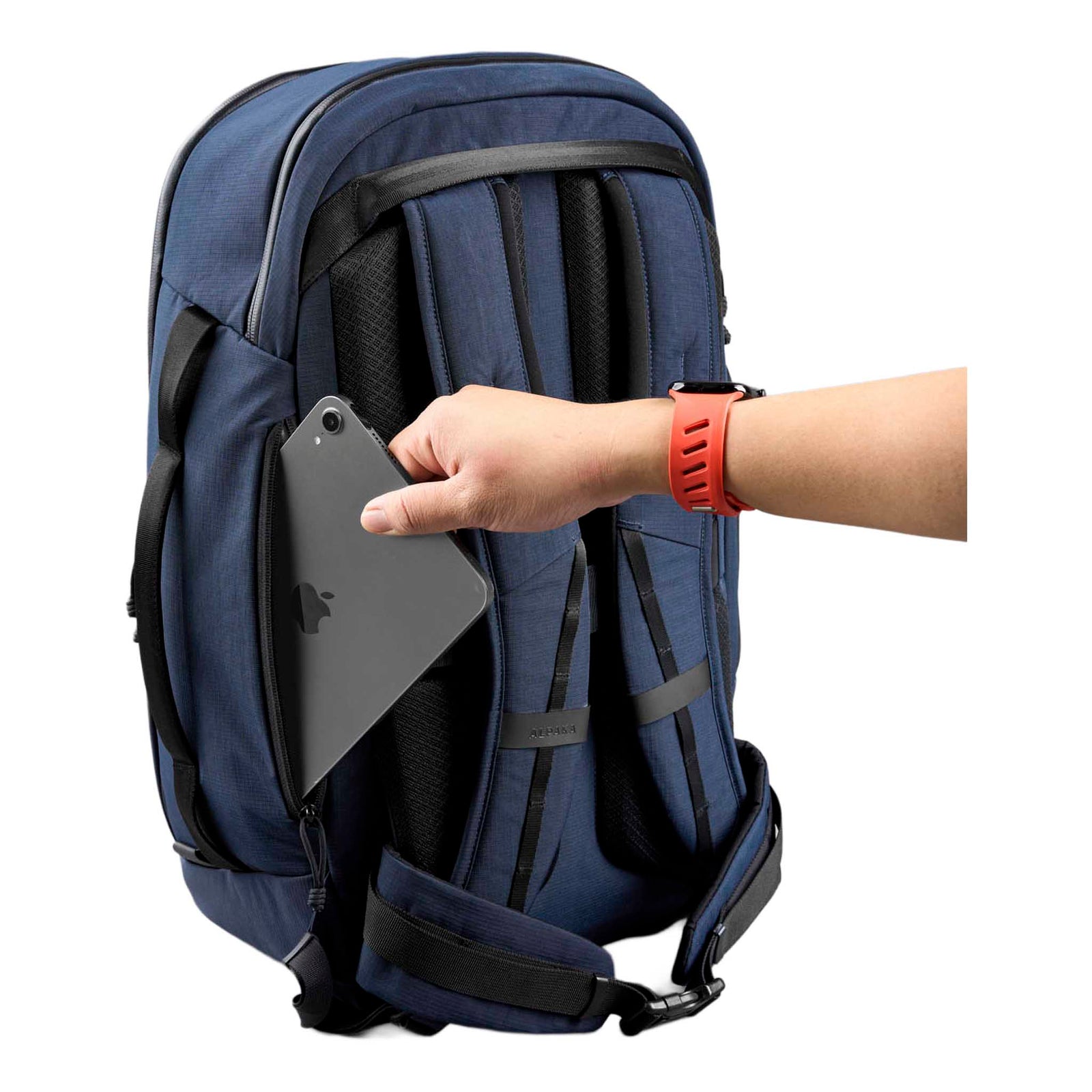 Traverse Backpack 38L Alpaka AA010900624 Backpacks 38L / Moonlight Blue Axoflux 400D Ripstop Nylon
