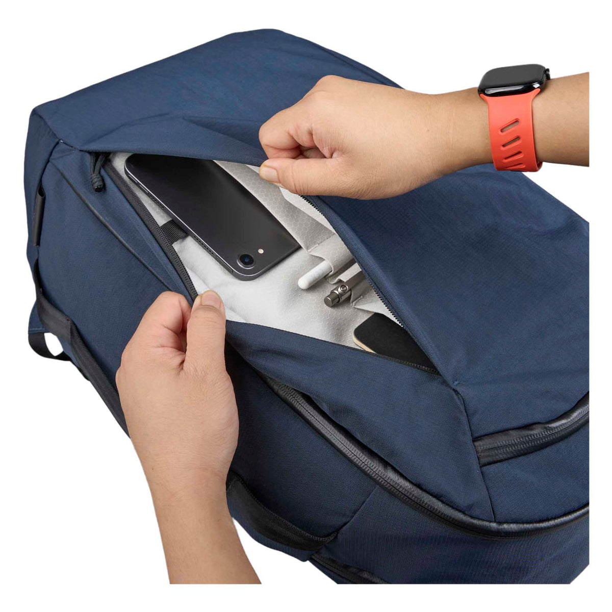 Traverse Backpack 38L Alpaka AA010900624 Backpacks 38L / Moonlight Blue Axoflux 400D Ripstop Nylon