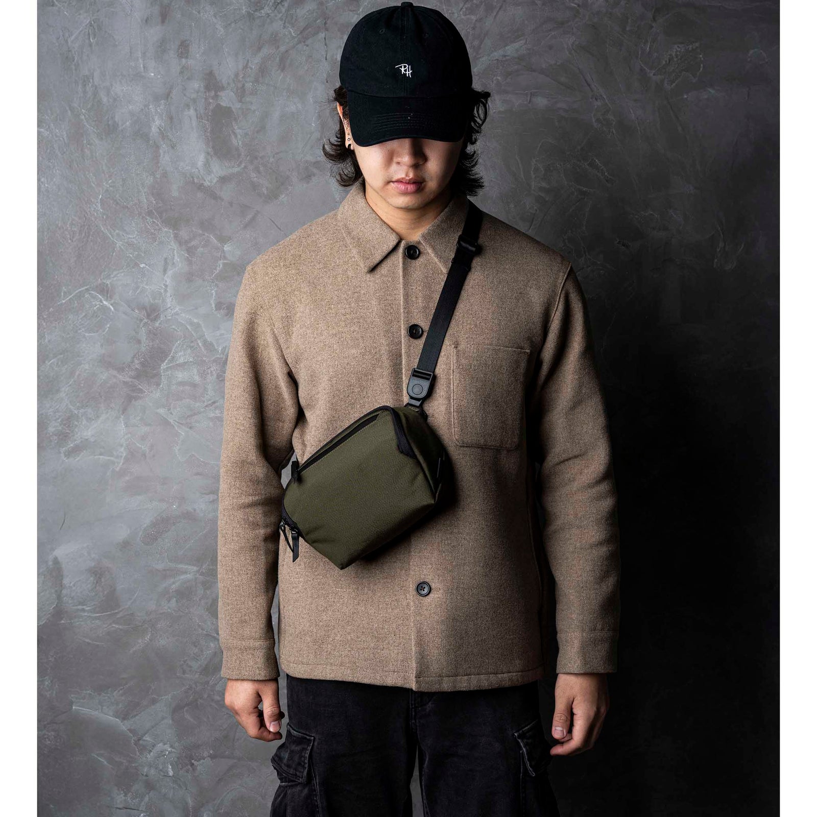Vertex Pouch Mini Alpaka AD010730521 Tech Pouches 2L / Army Green | Axoflux 300D