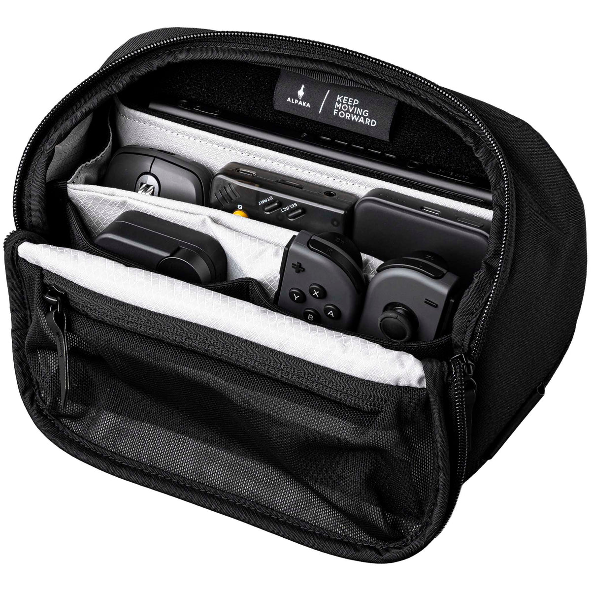 Vertex Pouch Mini Alpaka AD010730121 Tech Pouches 2L / Black | Axoflux 300D
