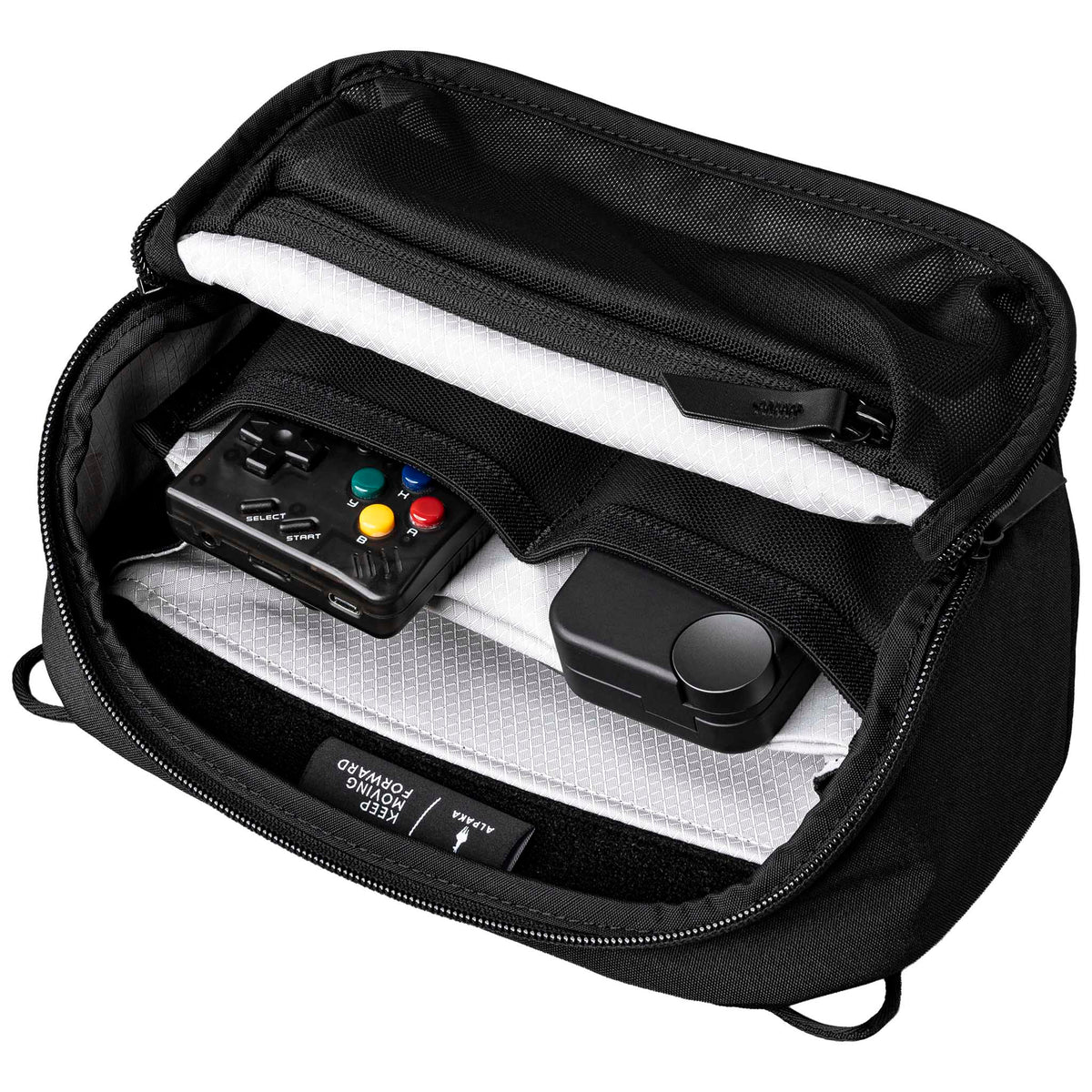 Vertex Pouch Mini Alpaka AD010730121 Tech Pouches 2L / Black | Axoflux 300D