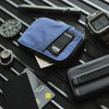 Zip Card Pouch Alpaka AD010570618 Pouches One Size / Blue | Axoflux 210D