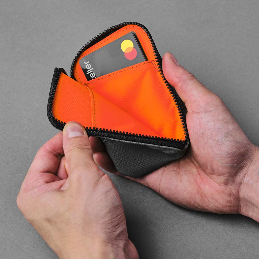Zip Card Pouch Alpaka AD010570218 Pouches One Size / Grey | Axoflux 210D