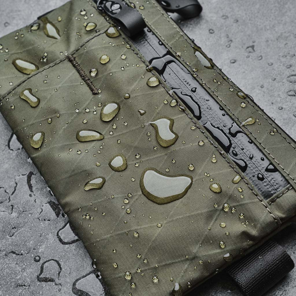 Zip Clutch Alpaka AE001040503 Pouches One Size / Dark Green | X-Pac VX21