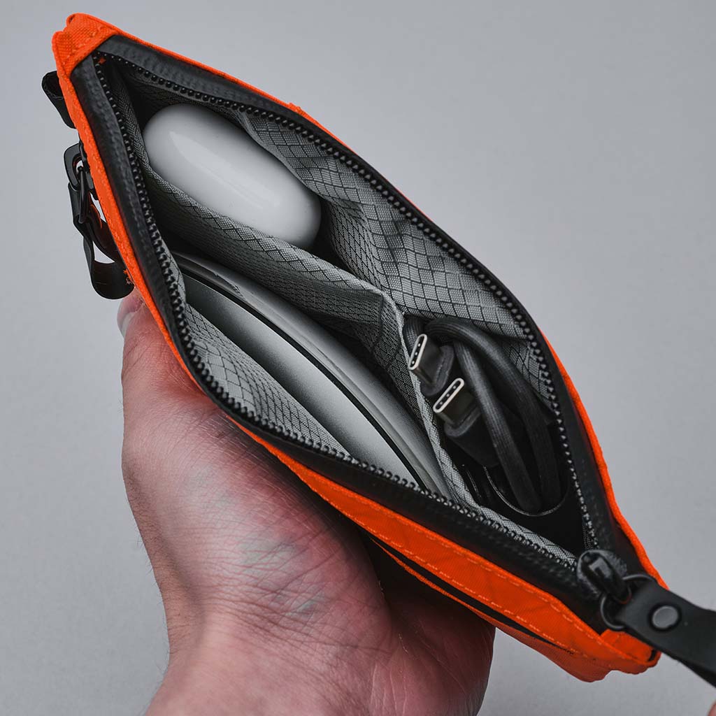 Zip Clutch Alpaka AE001040704 Pouches One Size / Hot Orange | X-Pac VX25