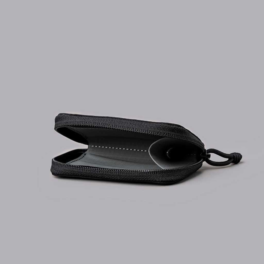 Zip Coin Wallet Alpaka AD010800126 Wallets One Size / Black | Axogrid 210D