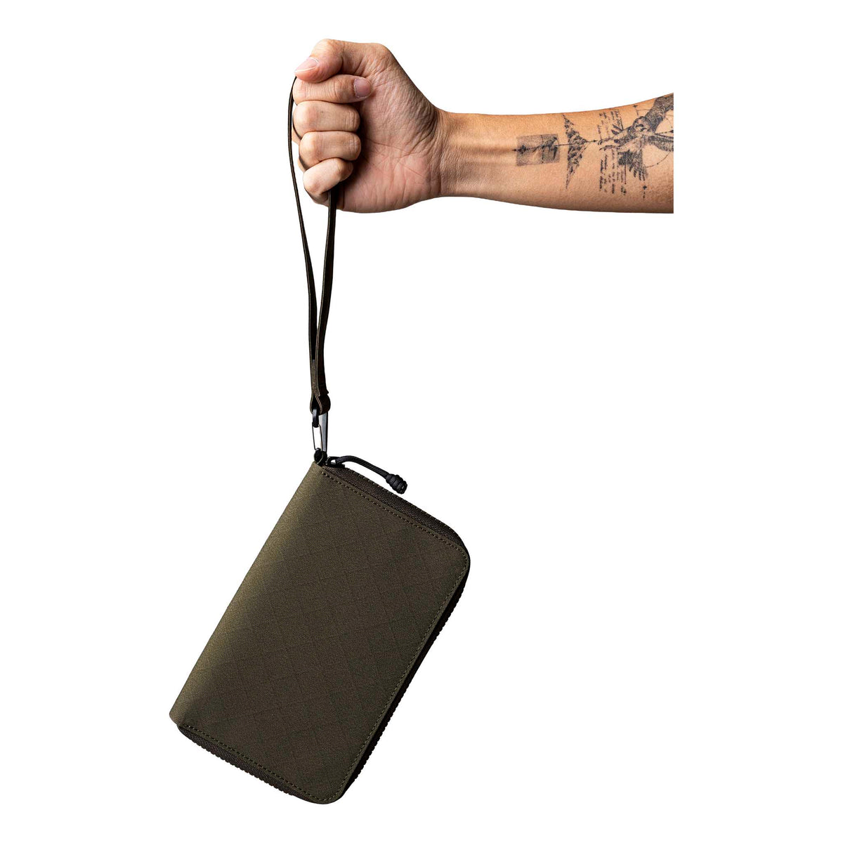Zip Passport Wallet Alpaka AD010860522 Wallets One Size / Army Green | Axogrid 300D