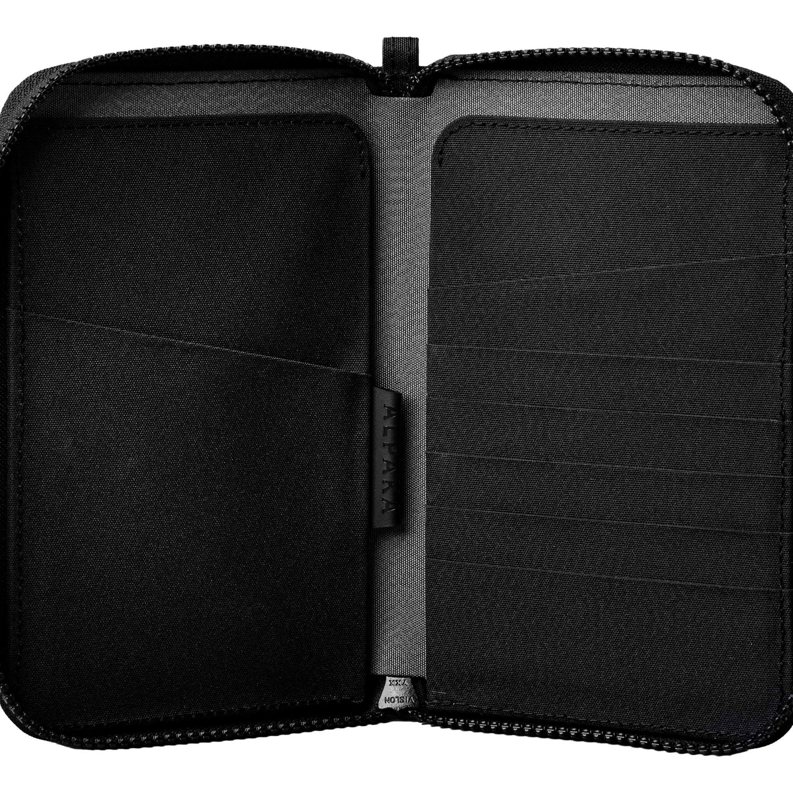 Zip Passport Wallet Alpaka AD010860122 Wallets One Size / Black | Axogrid 300D