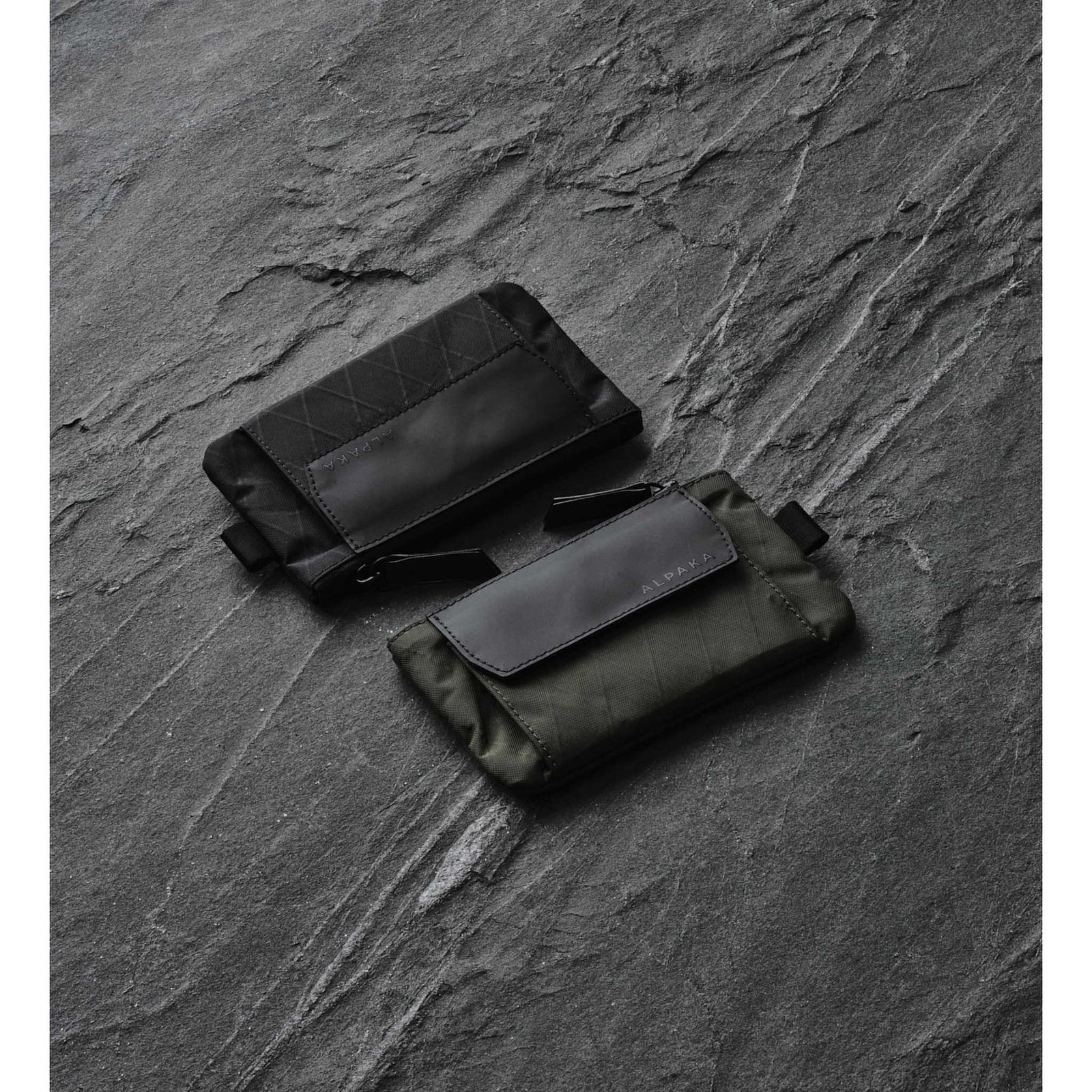 Zip Pouch Coin Alpaka AD010610503 Pouches One Size / Dark Green | X-Pac VX21
