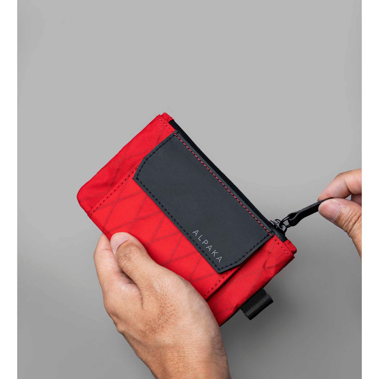 Zip Pouch Coin Alpaka AD010611003 Pouches One Size / True Red | X-Pac VX21