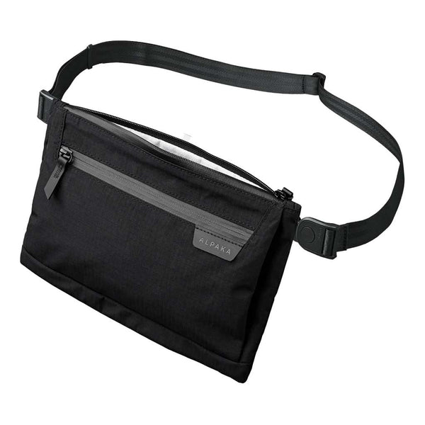 Zip Pouch Max v2 Alpaka AD010650118 Sling Bags 2L / Black | Axoflux 210D