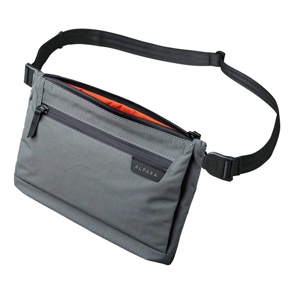 Zip Pouch Max v2 Alpaka AD010650218 Sling Bags 2L / Grey | Axoflux 210D