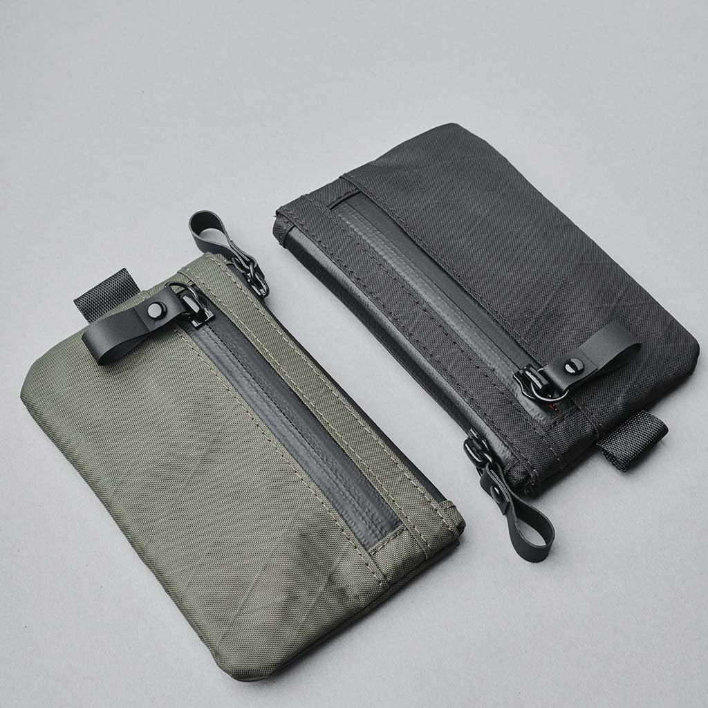 Zip Pouch Alpaka AD010080503 Pouches One Size / Dark Green | X-Pac VX21