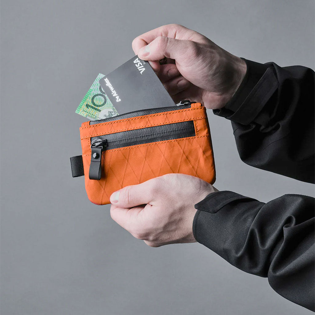 Zip Pouch Alpaka AD010090704 Pouches One Size / Hot Orange | X-Pac VX25