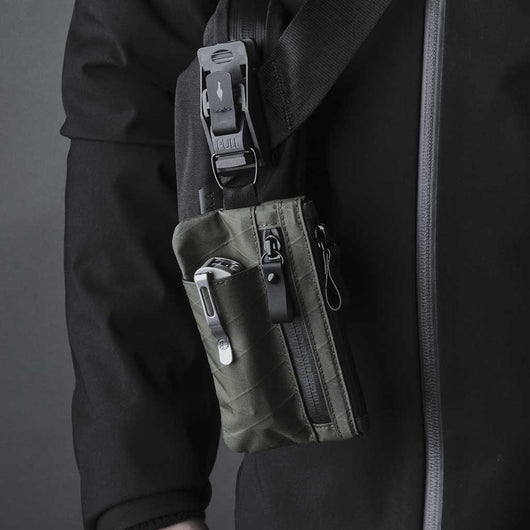 Alpaka | Zip Pouch Pro | Money Pouch | Dark Green | X-Pac VX21