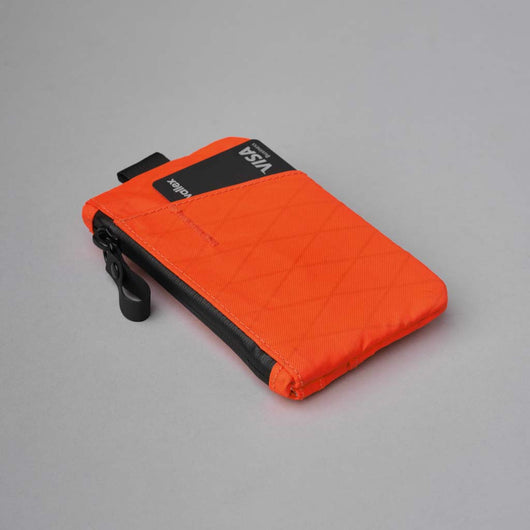 Alpaka | Zip Pouch Pro | Money Pouch | Hot Orange | X-Pac VX25