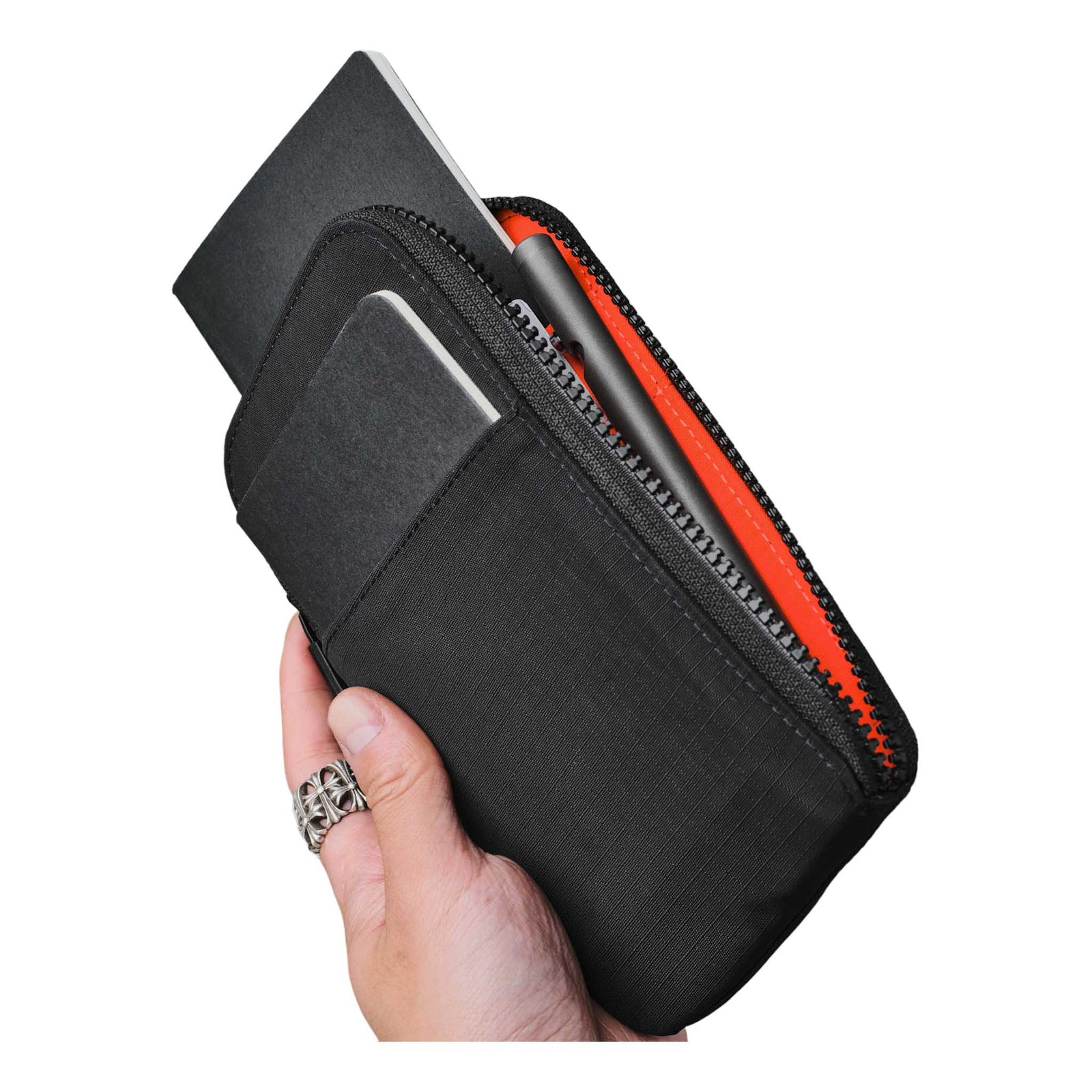 Zip Travel Wallet Alpaka AD010590118 Wallets One Size / Black | Axoflux 210D