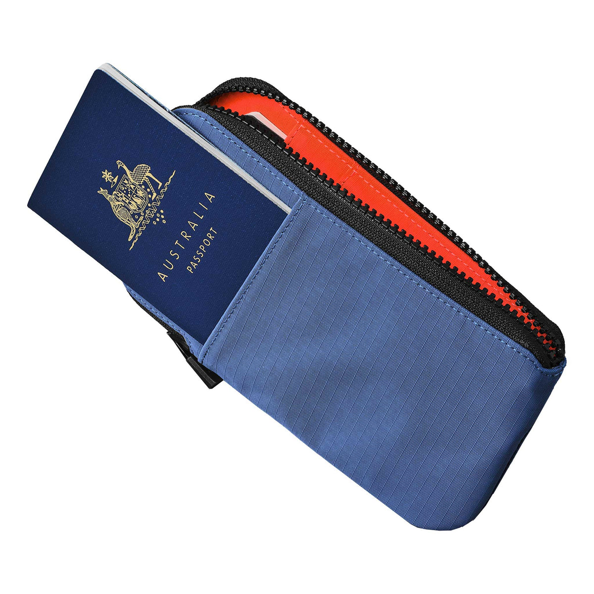 Zip Travel Wallet Alpaka AD010590618 Wallets One Size / Blue | Axoflux 210D