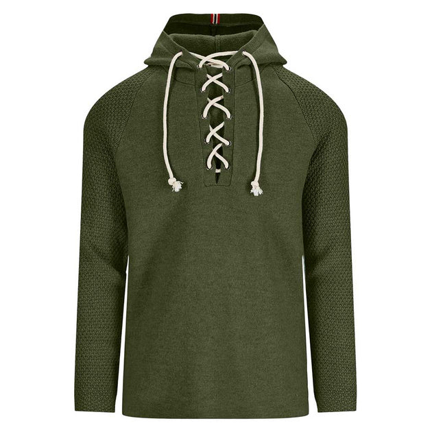 Boiled Hoodie Laced | Men's Amundsen Sports Hoodies