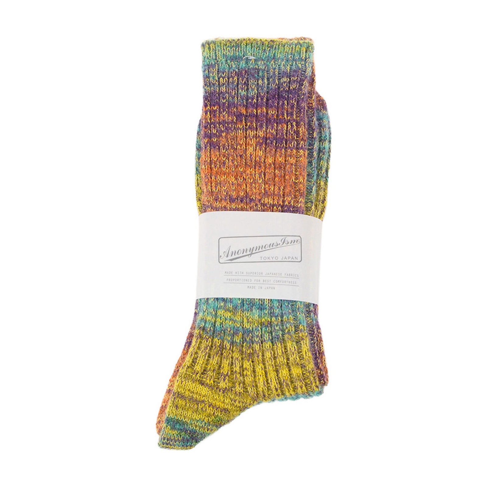 Splash Pattern Crew Anonymous Ism Unisex Socks