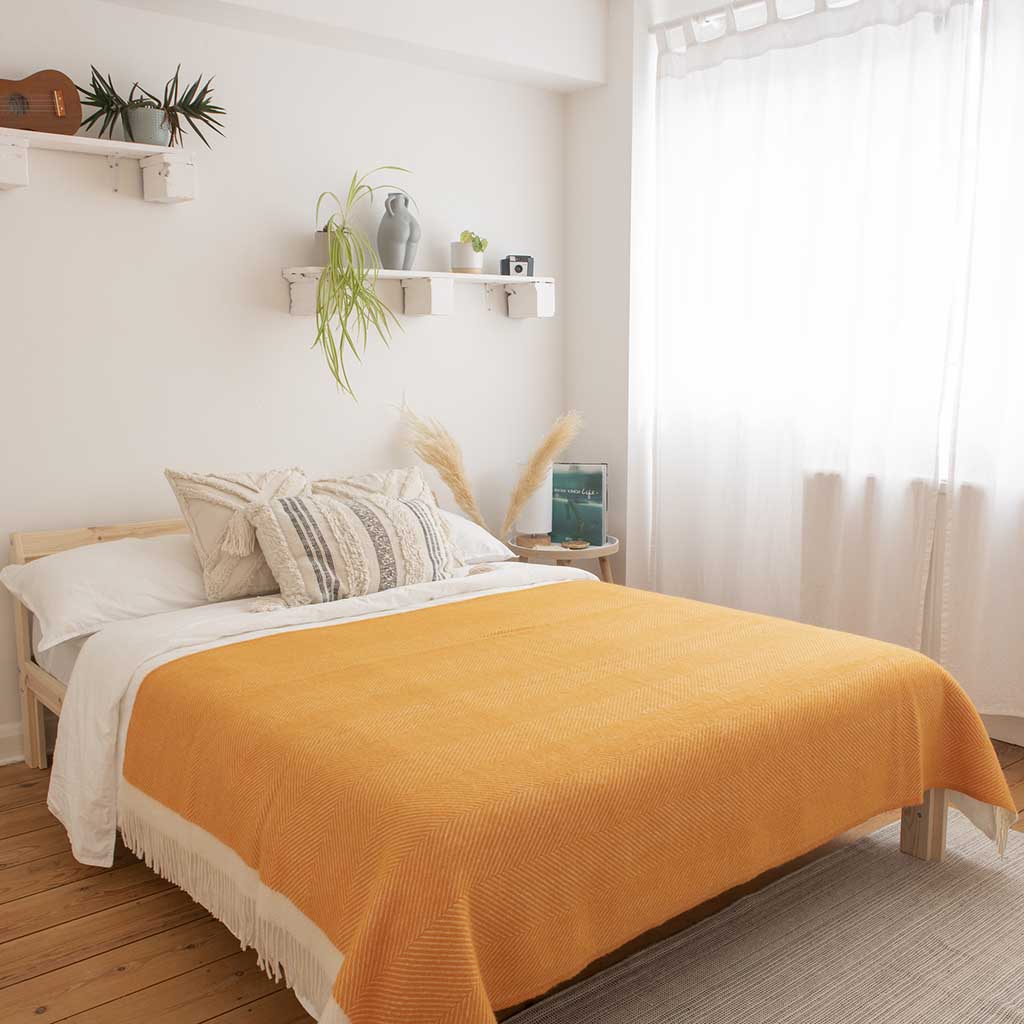 Herringbone Wool Blanket Atlantic Blankets Blankets