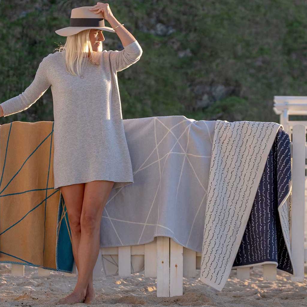 Recycled Cotton Blanket Atlantic Blankets Blankets
