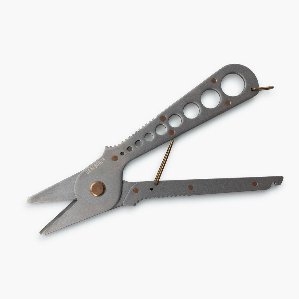 Herb Harvest and Strip Tool Barebones Living GDN-097 Multi-Tools One Size / Tumbled Steel