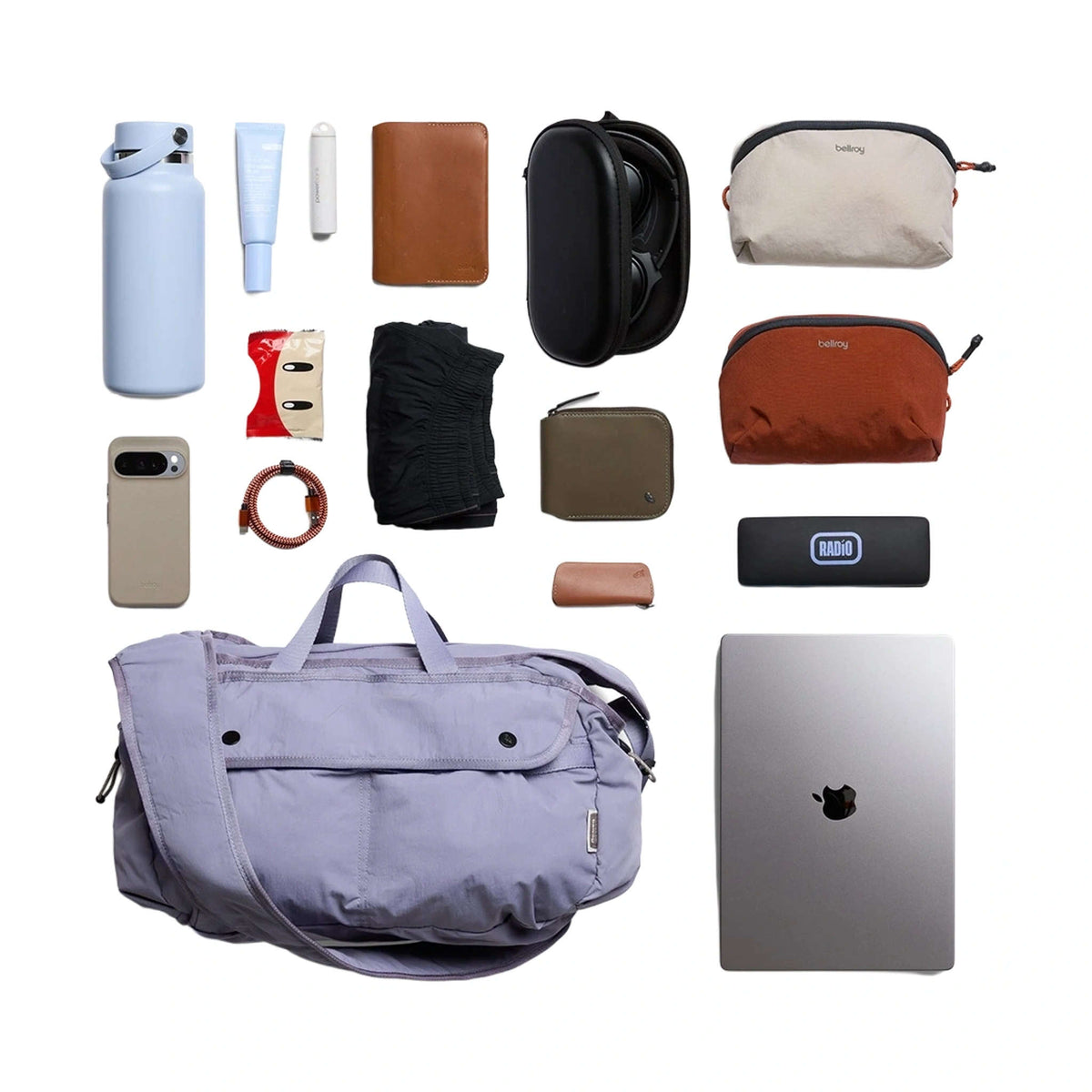 Cinch Carryall Bellroy BHFA-LHZ-243 Sling Bags 21L / LilacHaze