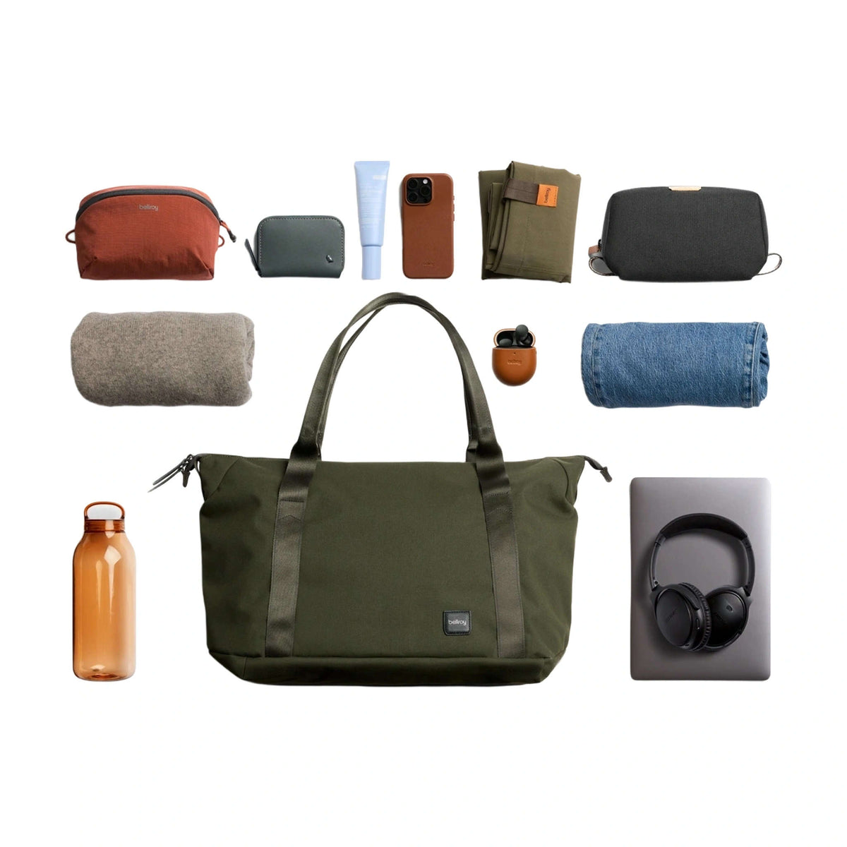 Classic Getaway Bag Bellroy BCGA-OLI-244 Tote Bags 28L / Olive