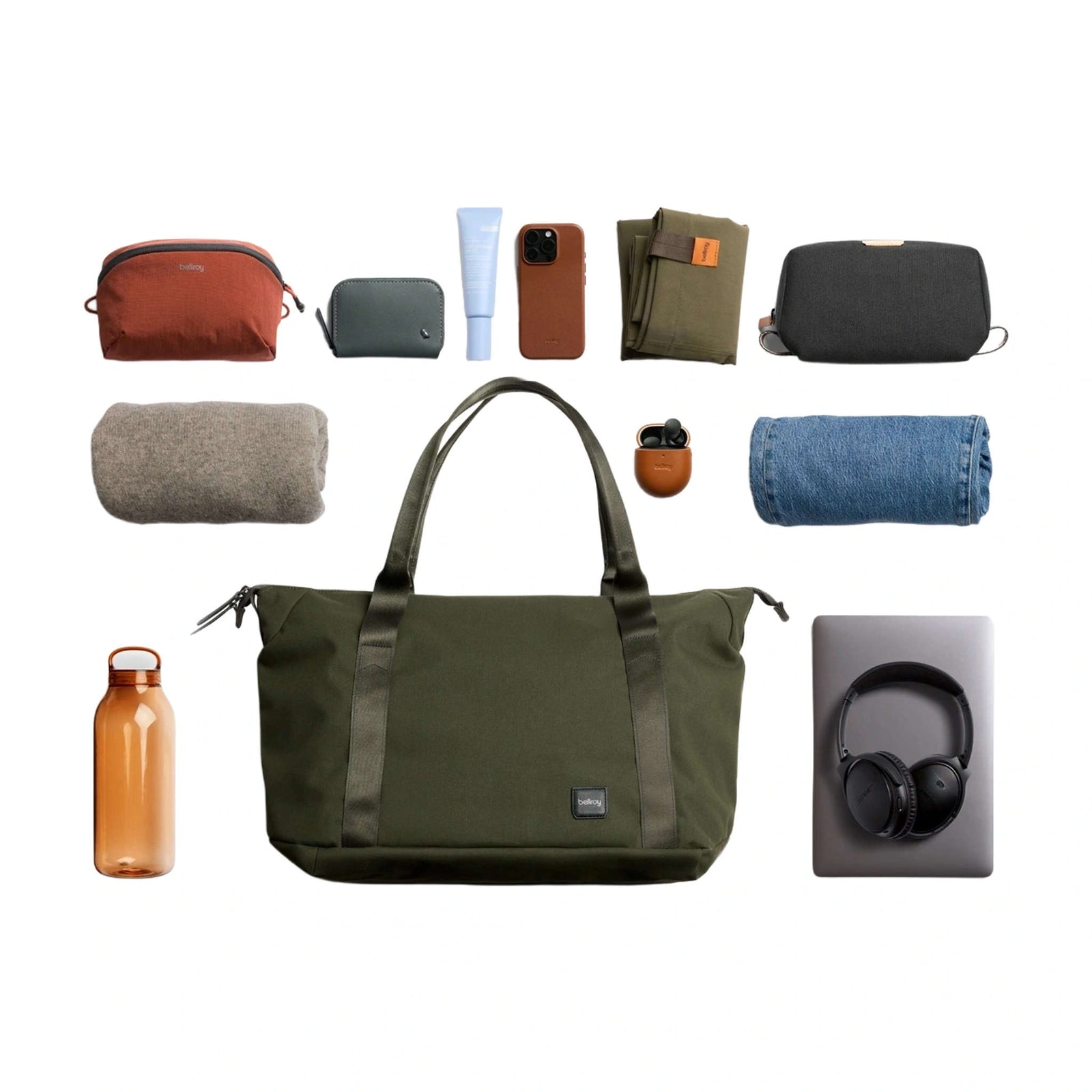 Classic Getaway Bag Bellroy BCGA-OLI-244 Tote Bags 28L / Olive