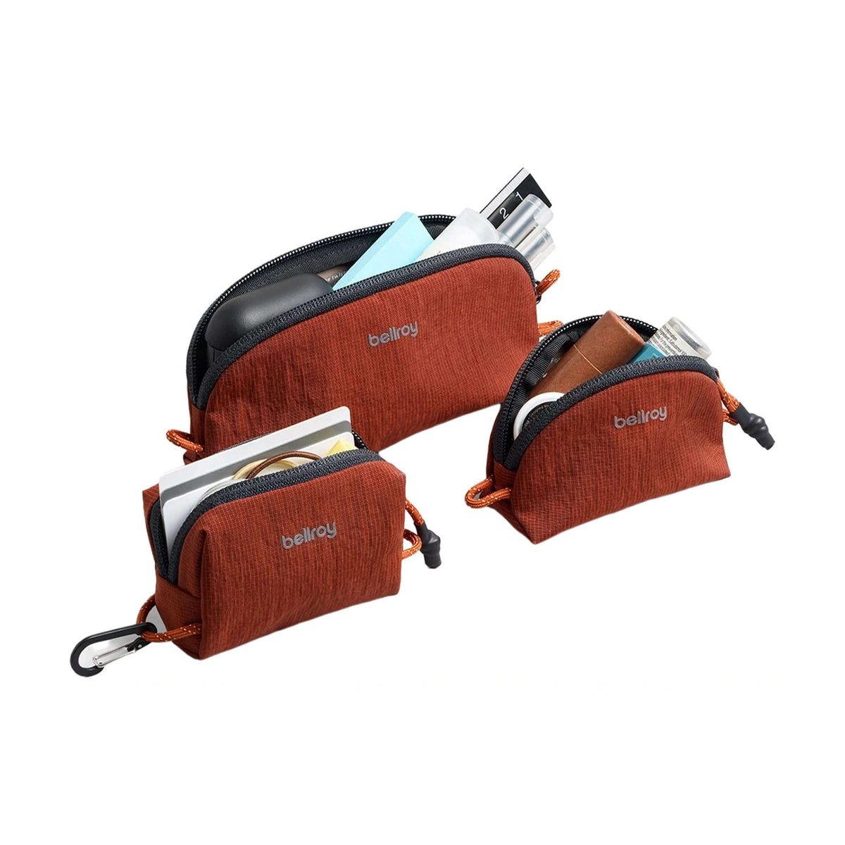 Lite Pocket Trio Bellroy ELPB-CLY-234 Packing Cubes One Size / Clay