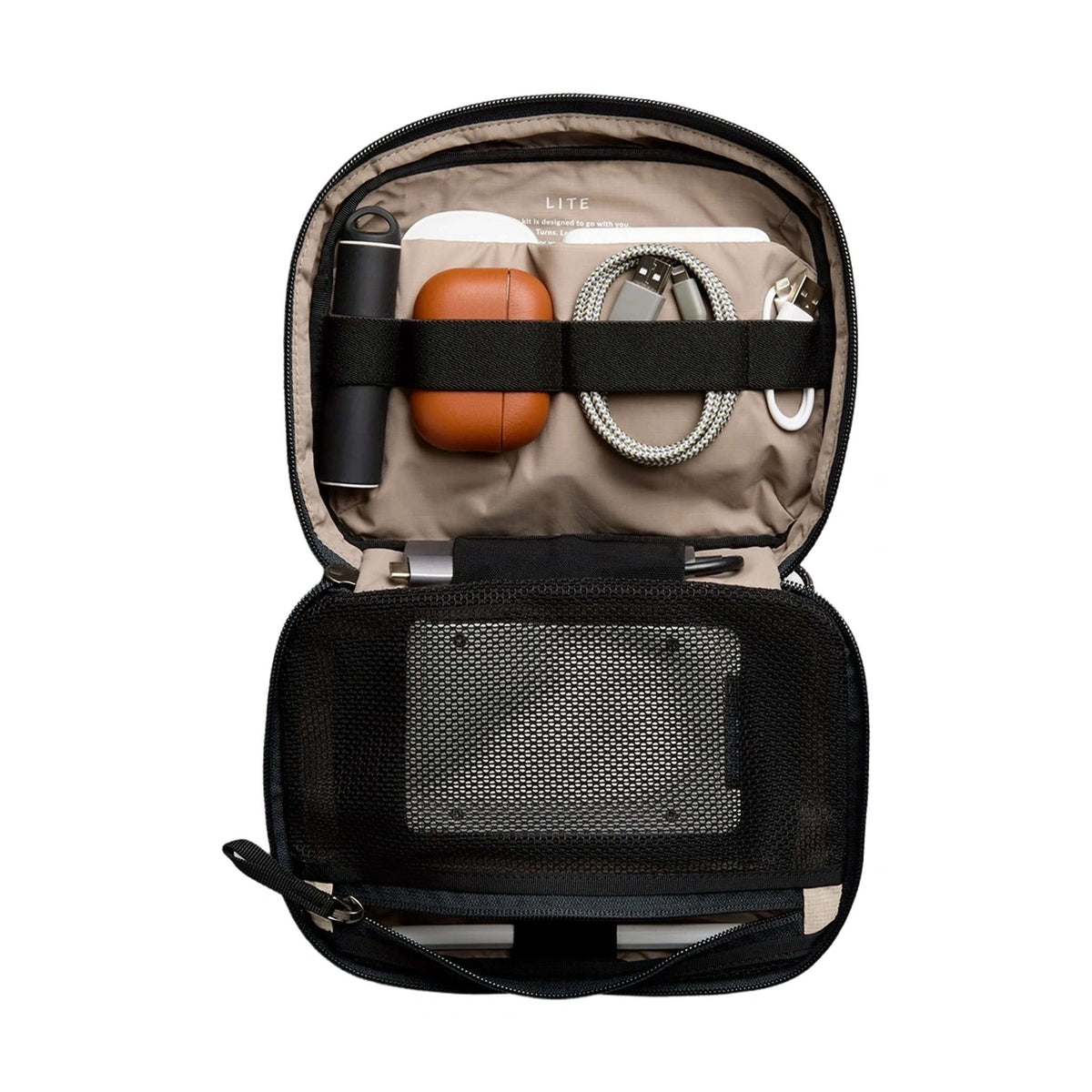 Lite Tech Kit Bellroy ELKA-ASH-234 Tech Pouches One Size / Ash