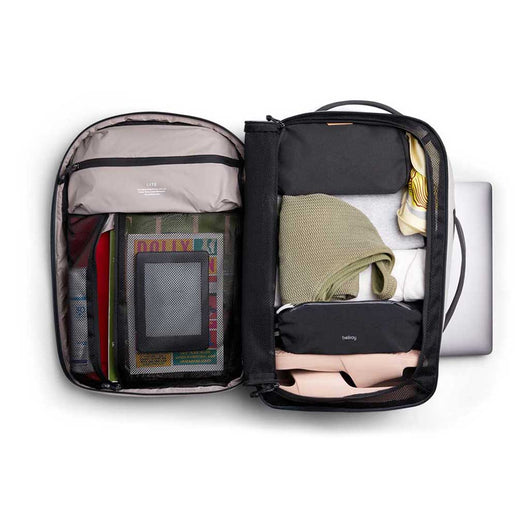 ベルロイ Bellroy Lite Travel Pack 30L Ash Lite Travel Pack | 容量30L/38Lの機内持ち込み可能なリュック