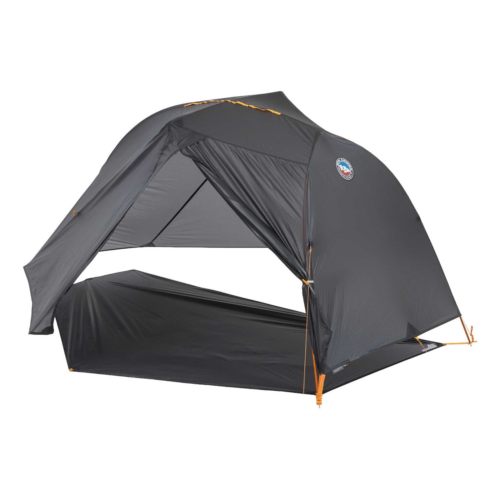 Tiger Wall UL1 Bikepack Big Agnes TTWBP126 Tents 1P / Asphalt/Evening Primrose
