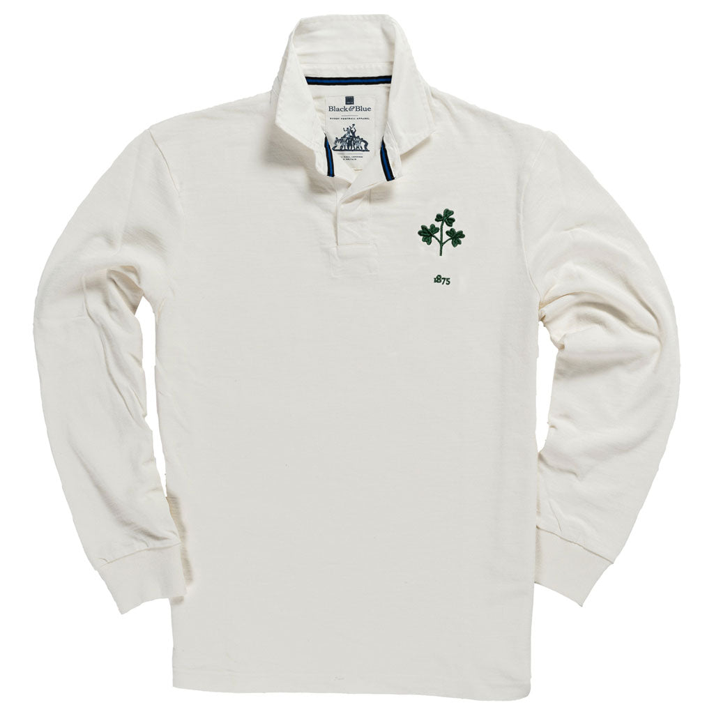 Ireland 1875 Away Rugby Shirt Black &amp; Blue 1871 Rugby Shirts