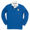Italy 1929 Rugby Shirt Black & Blue 1871 Rugby Shirts