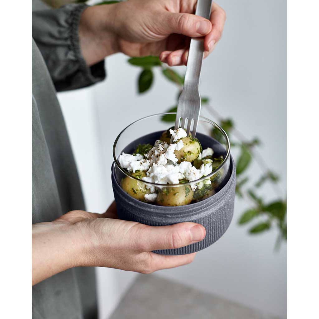 Glass Lunch Pot Black+Blum Food Containers