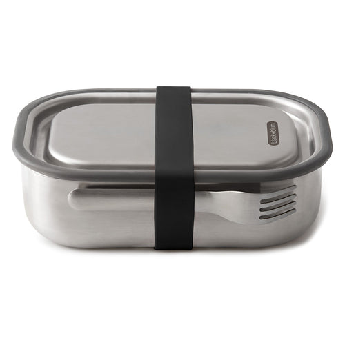 Stainless Steel Lunch Box Black+Blum BAM-SS-L018 Food Containers Large / Black